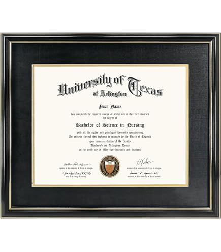 Amazon.com - Luminary 15x18 Wood Diploma Frame with 11x14 Opening
